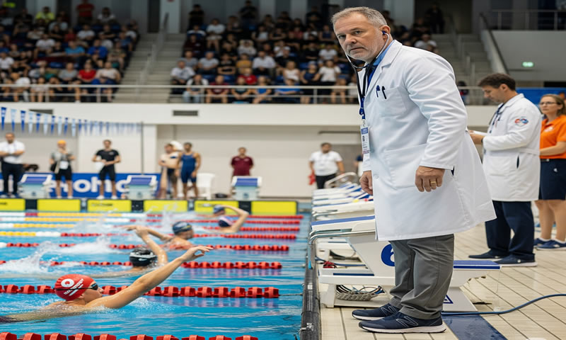 medico para torneo de natacion en capital federal